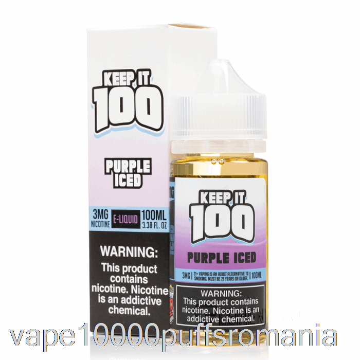 Vape Romania Purple Iced - Pastreaza-l 100 - 100ml 6mg